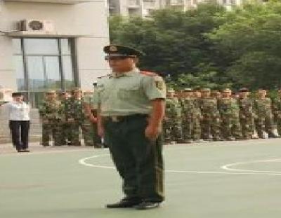 南京中博软件学院军训