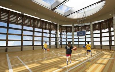 宁波体育运动学校篮球场