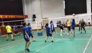 江苏省新沂中等专业学校排球场