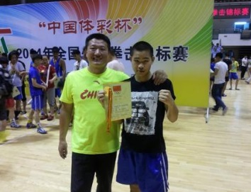 江苏省常州体育运动学校拳击比赛