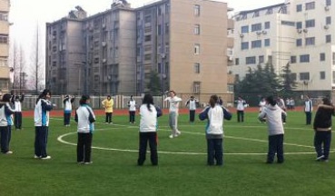 南京卫生高等职业技术学校课间活动