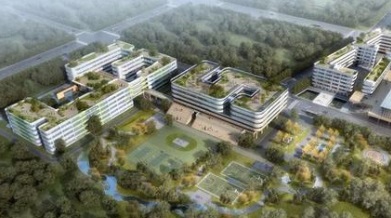 南京卫生高等职业技术学校鸟瞰图