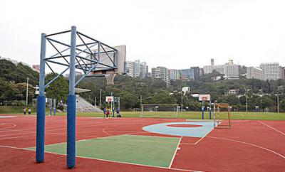 黄岩第二职业技术学校篮球场