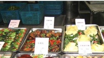 江苏通州职业高级中学食堂饭菜