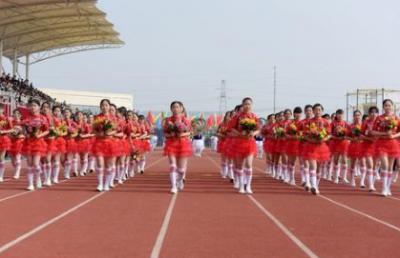 安徽淮北技师学院校运会