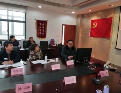 江苏靖江中等专业学校领导会议