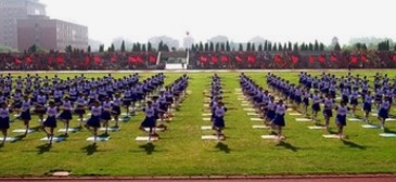 江苏涟水中等专业学校运动会