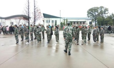 常州旅游商贸高等职业技术学校军训