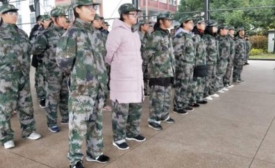 常州旅游商贸高等职业技术学校军训