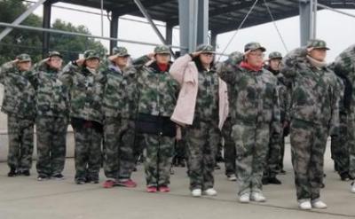 常州旅游商贸高等职业技术学校军训