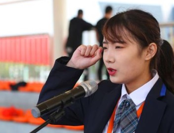 常州旅游商贸高等职业技术学校优秀学生代表