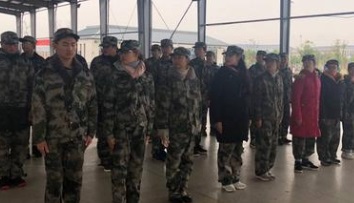常州旅游商贸高等职业技术学校军训