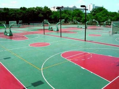 杭州乔司职业高级中学篮球场