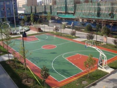 浙江建设技师学院篮球场