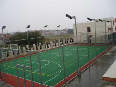 杭州建筑技工学校篮球场