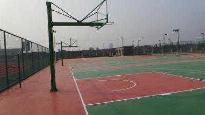 杭州高级技工学校篮球场