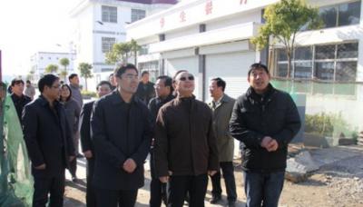 灌南教育中心领导巡查