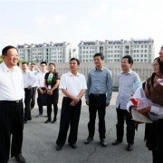 灌南教育中心领导巡查