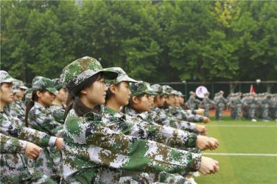 贵州水城矿业技工学校军训