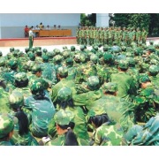 重庆市园林技工学校校园一角