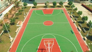 贵阳中铁置业中加学校篮球场