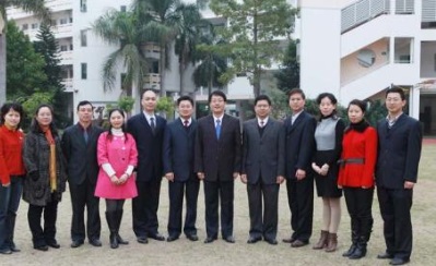 江苏启东中学教师合影