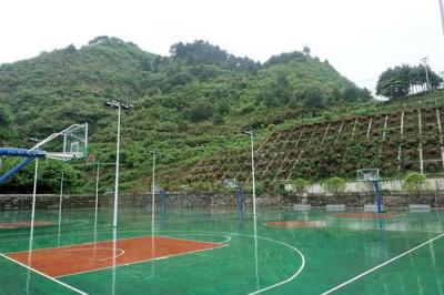 贵州省剑河民族中学篮球场