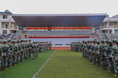 昭通学院附属中学-----军训