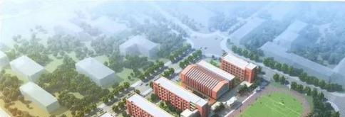 云南省楚雄天人中学-------鸟瞰图