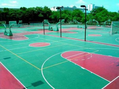绥阳中学篮球场