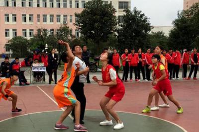 航空职业学校篮球赛