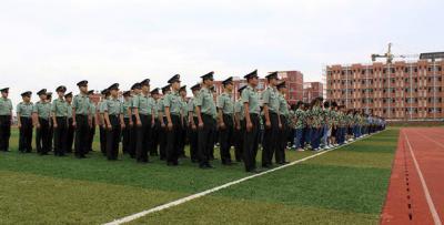 四川现代职业学院军训