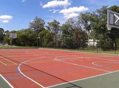 重庆铜梁中学篮球场