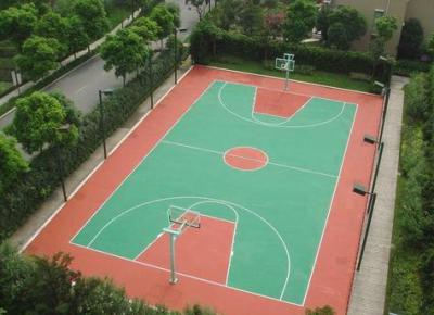 重庆鱼洞中学篮球场