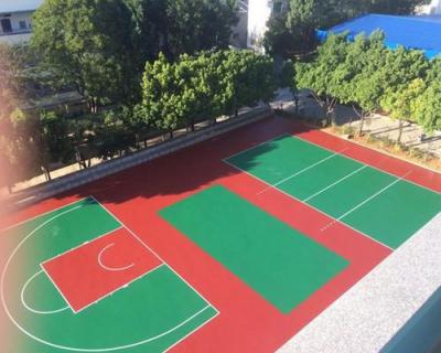 重庆安富中学篮球场