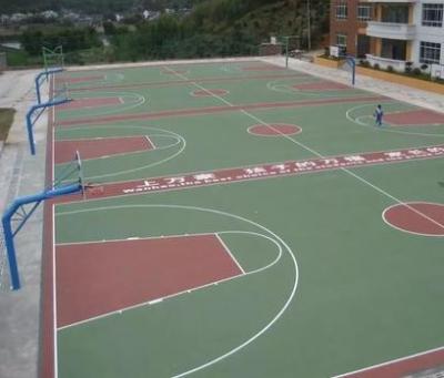 重庆清华中学篮球场