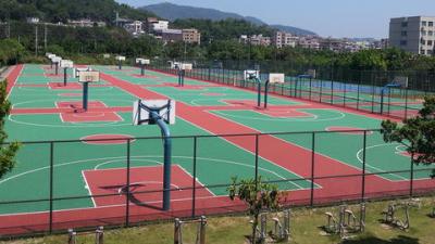 重庆三峡职业学院五年制大专篮球场