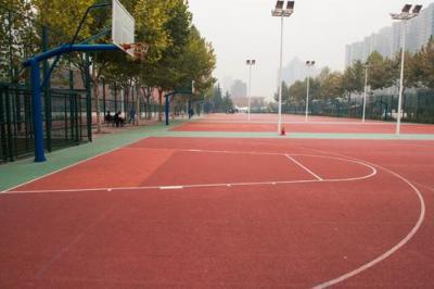 重庆城市职业学院五年制大专篮球场