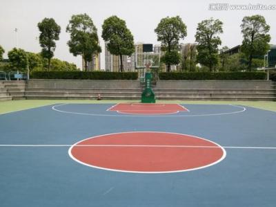重庆市巴南职业教育中心五年制大专篮球场