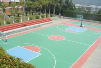 重庆万州技工学校篮球场
