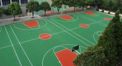 重庆行知技师学院篮球场