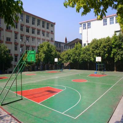 重庆建筑高级技工学校篮球场