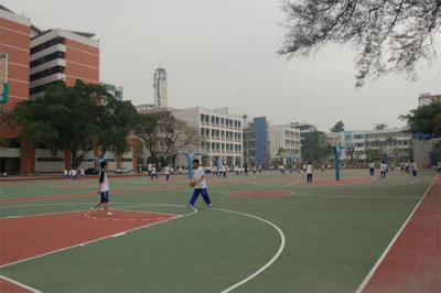 重庆建筑科技职业学院篮球场
