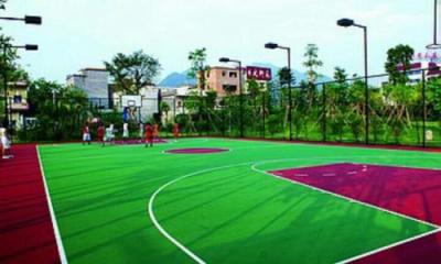 澄江县职业高级中学篮球场
