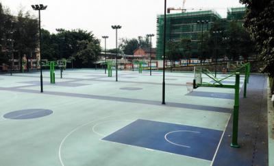 云南省轻工业技工学校篮球场