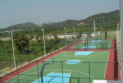 云南交通技师学校篮球场