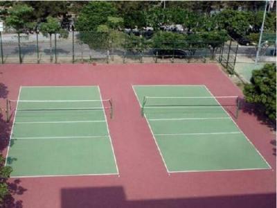 云南宣威第五中学排球场