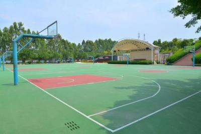 绥阳中等职业学校篮球场