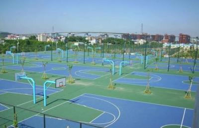 六盘水千惠职业技术学校篮球场