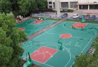 杭州民办东方中学篮球场